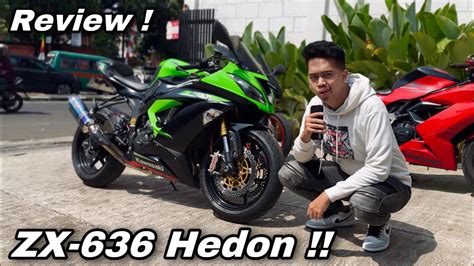 REVIEW MOGE ZX 636 MODIF HEDON YouTube