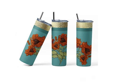 20oz Tumbler Wrap Sublimationwaterslide Graphic By Shariamortondesigns · Creative Fabrica