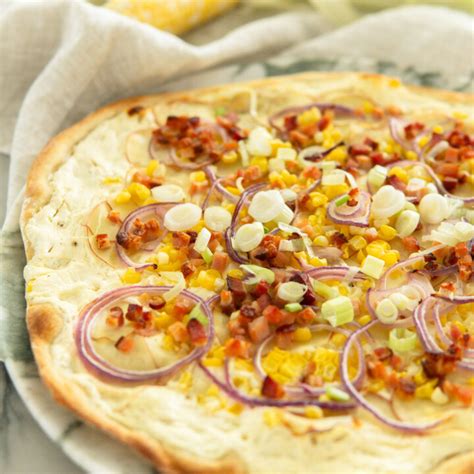 Amazing Summer Flammkuchen Tarte Flambée dirndl kitchen