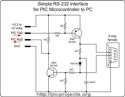 Rs232 To Ttl Converter Circuit Diagram