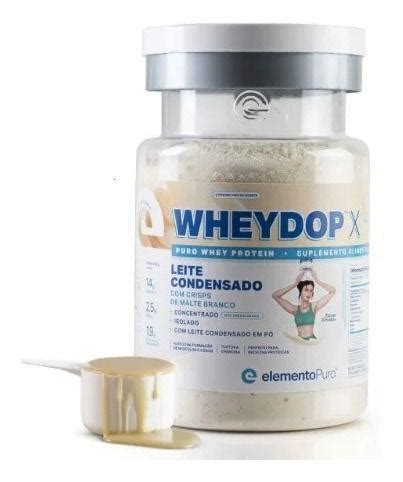 Elemento Puro Wheydop X 900g Leite Condensado Whey Protein Magazine