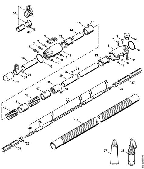 Exploring The Stihl Ht Parts An Informative Diagram