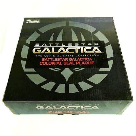 Colonial Seal Plaque Eaglemoss Battlestar Galactica Official Ships