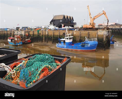 Whitstable Harbour Stock Photo - Alamy