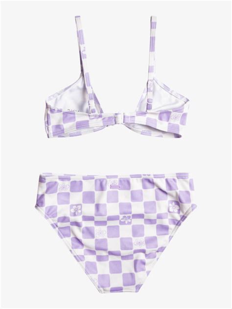 Magical Waves Bralette Two Piece Bikini Set For Girls 7 16 Quiksilver