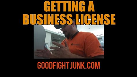 Ep 22 Getting A Business License Youtube