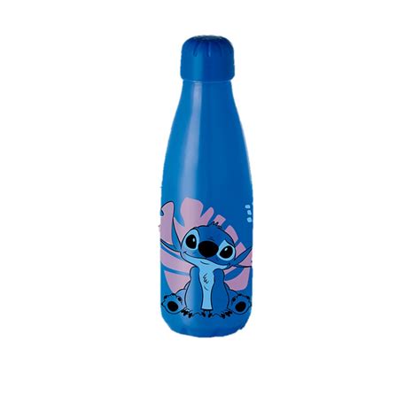 Garrafa Squeeze Disney Stitch Azul 600 Ml Plasduran Shopee Brasil