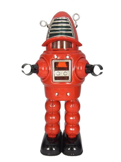 Red Robot Toy | Vintage and Retro Space Age Raygun, Rocket and Robot ...