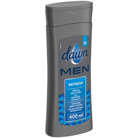 Dawn Men Cooling Body Lotion Refresh For All Skin Types 400ml Clicks