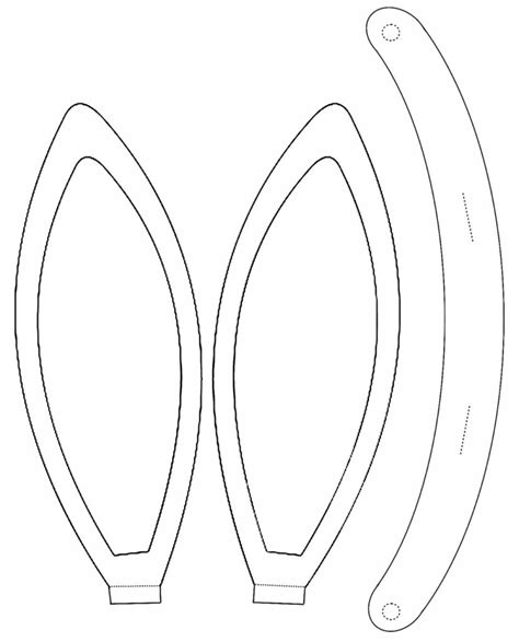Moldes de orelhas de coelho para imprimir Dicas Práticas