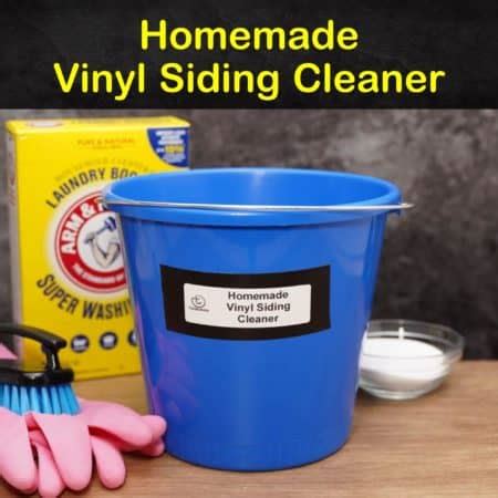 7 Homemade Vinyl Siding Cleaner Recipes