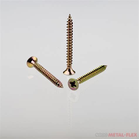 Screw Din Chipboard Screw With Countersunk Head And Cross Cut