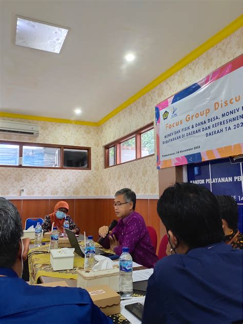 Focus Group Discussion FGD Monev Dak Fisik Dan Dana Desa Monev Pajak