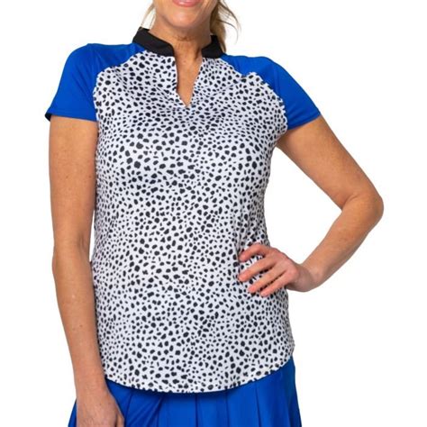 Jofit Womens Power Mock Cap Sleeve Golf Top Carls Golfland