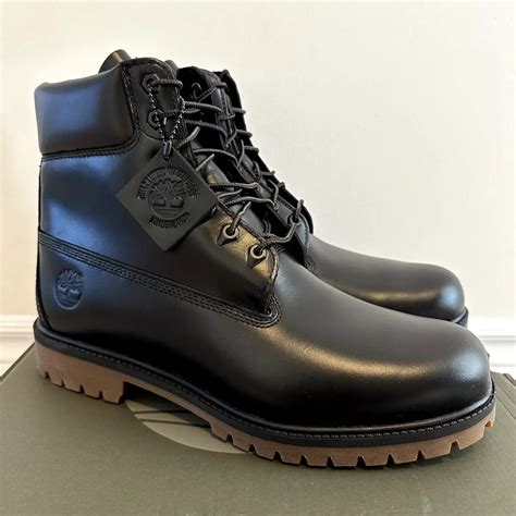 All Black Leather Timberlands Online Bellvalefarms