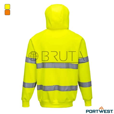 Bluza Ostrzegawcza Z Kapturem B Portwest