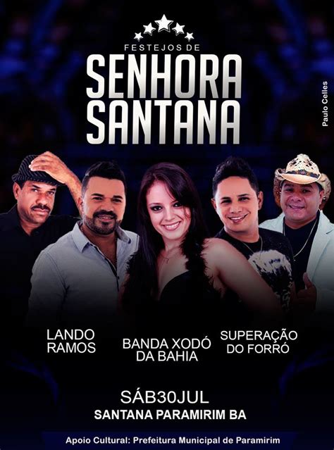 Programa O Dos Festejos De Nossa Senhora Santana Em Santana