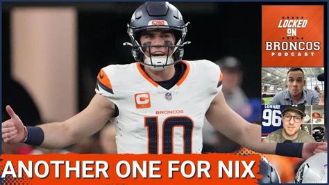 Denver Broncos Qb Bo Nix Earns Another Award Lands On Injury Report