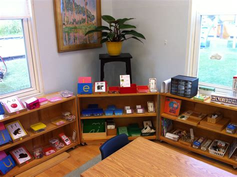 My Montessori Classroom Language Shelves Montessori Classroom Layout