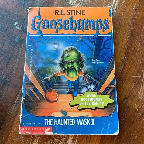 Goosebumps 36 The Haunted Mask Ii 1995 1st Scholastic Printing Etsy