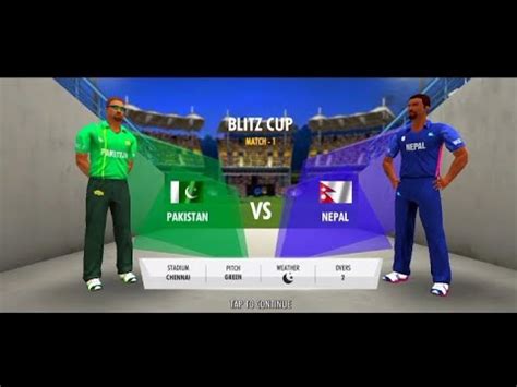 Full Match Pakistan Vs Nepal Blitz Cup Match 1 YouTube