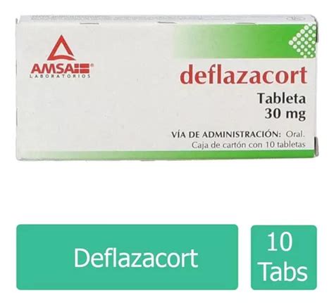 Deflazacort Mg Caja Con Tabletas Env O Gratis