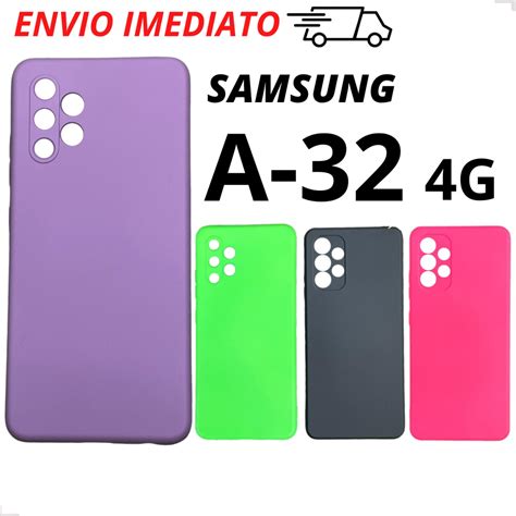 Capa Capinha Case Silicone Aveludada Compatível Galaxy A71 Corre Que