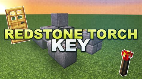 Minecraft Redstone Fackel Schl Ssel Redstone Torch Key Tutorial