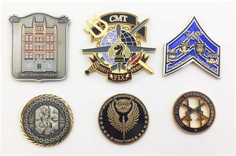 More Custom Challenge Coins - No Minimum - Quality Challenge Coins