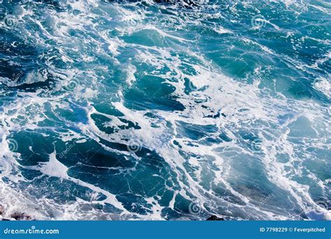 Acqua Minacciosa Blu Profonda Dell Oceano Immagine Stock Immagine Di