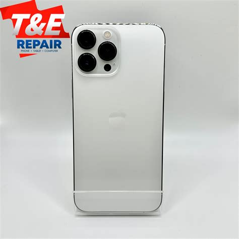 iPhone 13 Pro Max Silver Unlocked 256GB | T&E Repair