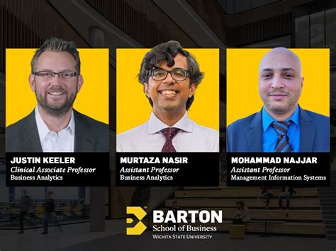 Barton School announces newest faculty members – WSU News