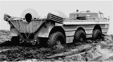 Опытный вездеход ПЭУ-1Р