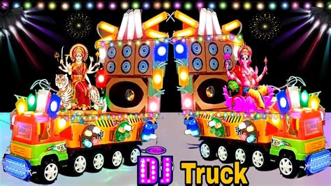 Navratri Durga Poja Gouri Ganesh Mini DJ Truck Radha Krishna DJ