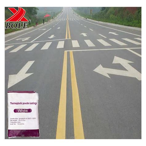 Reflective 30 Glass Bead Thermoplastic Road Marking Paint China Road