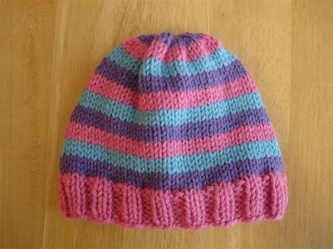 Fiber Flux Free Knitting Patternsuper Pink Toddler Hat