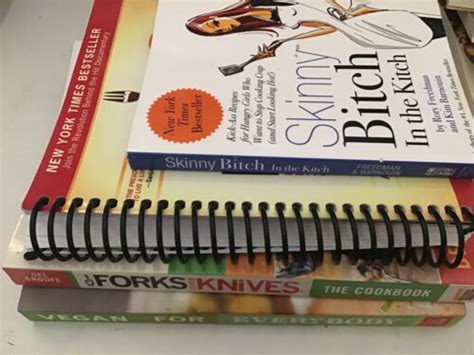 Lot 4 Atk Vegan For Everybody Forks Over Knives The Cookbook Plan