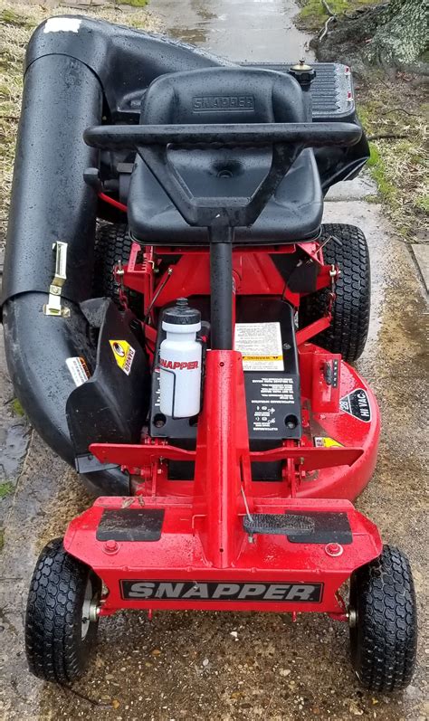 Snapper 28 Hi Vac Riding Mower Model 281223bve For Sale In Newport News Va Offerup