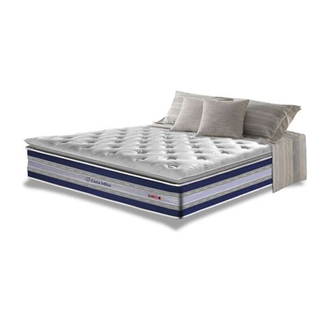 Colchão Box Casal D33 Pillow TOP Select Azul