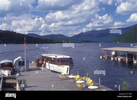 AJ0556, New York, NY, Lake Placid, Adirondacks Stock Photo - Alamy