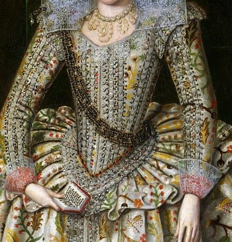 Princess Elizabeth Stuart Later Queen Of Bohemia 1606 Detail By