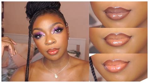 NUDE LIP COMBOS FOR BROWN DARK SKIN FT NYX MAC JUVIAS PLACE