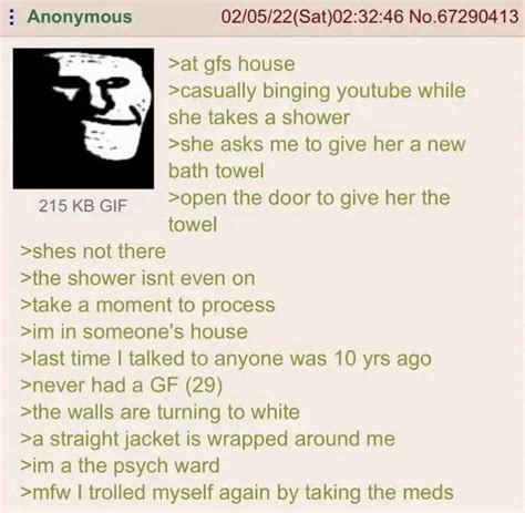 Anon Takes His Meds R Greentext Greentext Stories Know Your Meme