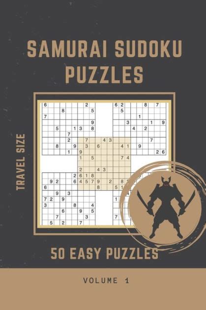 Samurai Sudoku Puzzle Easy Samurai Sudoku Puzzle Travel Size X