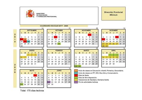 Calendario Escolar Para Descargar Fechas Y Festivos En Todas