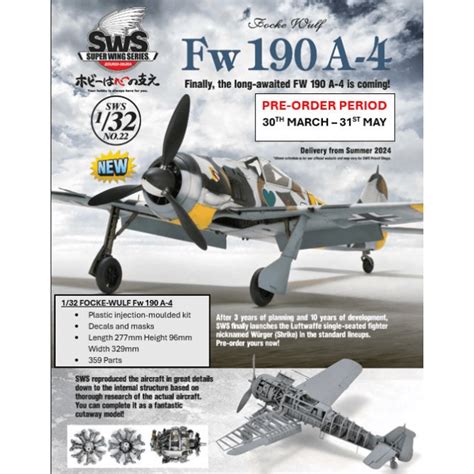 Zoukeimura Sws Super Wing Series Focke Wulf Fw A Aviation