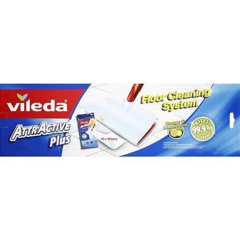 Vileda Attractive Plus Floor Cleaning Kit each | Woolworths