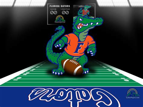 🔥 Download Florida Gators Football Field By Susanf27 Uf Wallpaper