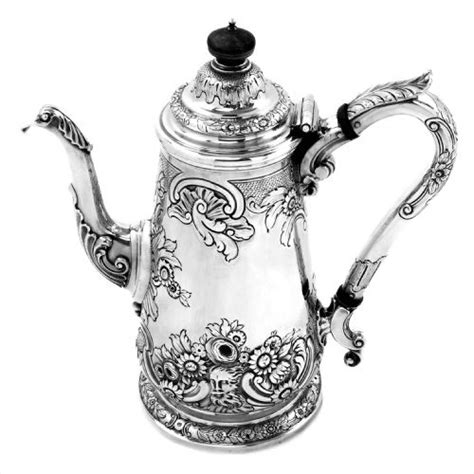 Antique Silver Coffee Pots - The UK's Largest Antiques Website