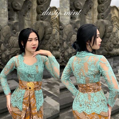 Jual Baju Kebaya Brokat Bali Kebaya Bali Brokat Premium Kebaya Saja